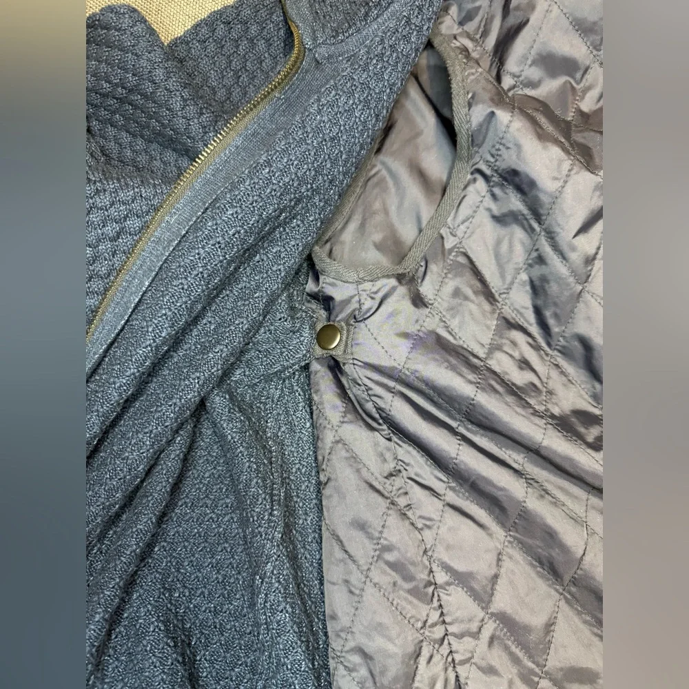 G-Star Blue Zip Up Sweater with Hood XL